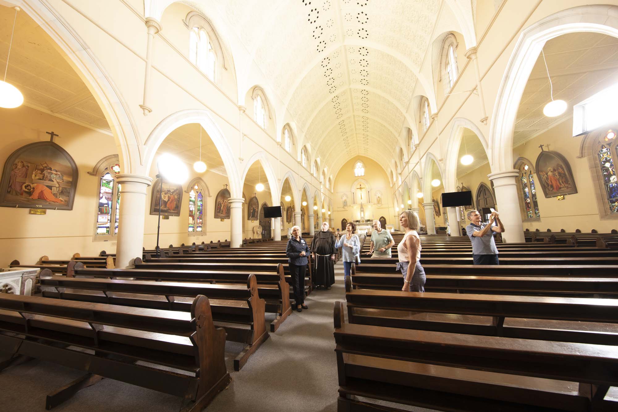 Inside St Mary's Church