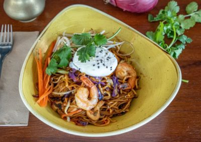 Nepalese wok noodles at Chai House