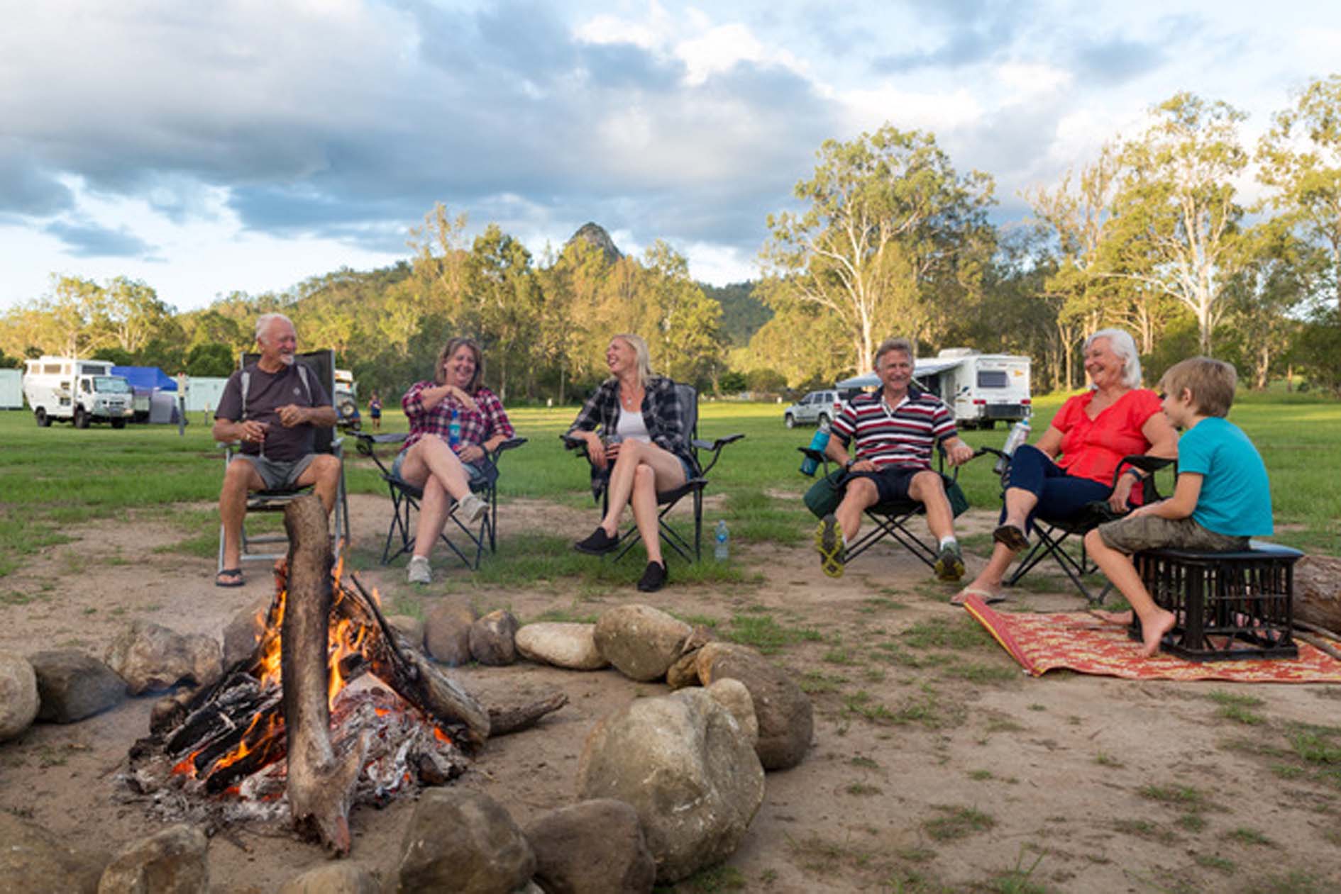 Camping at Ivory's Rock