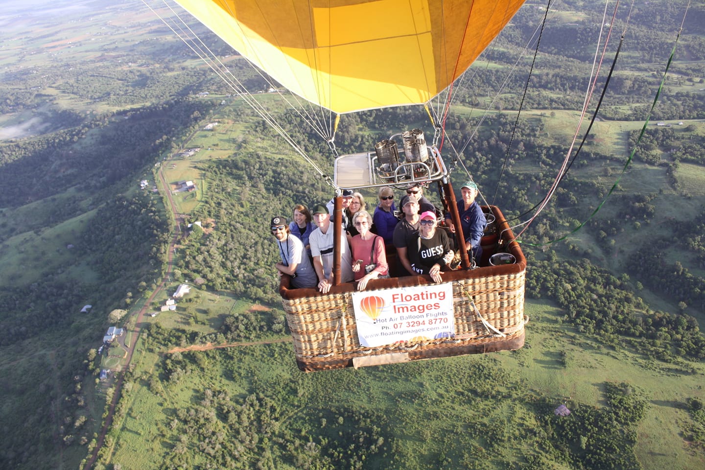 Floating Images Hot Air Balloon Flights