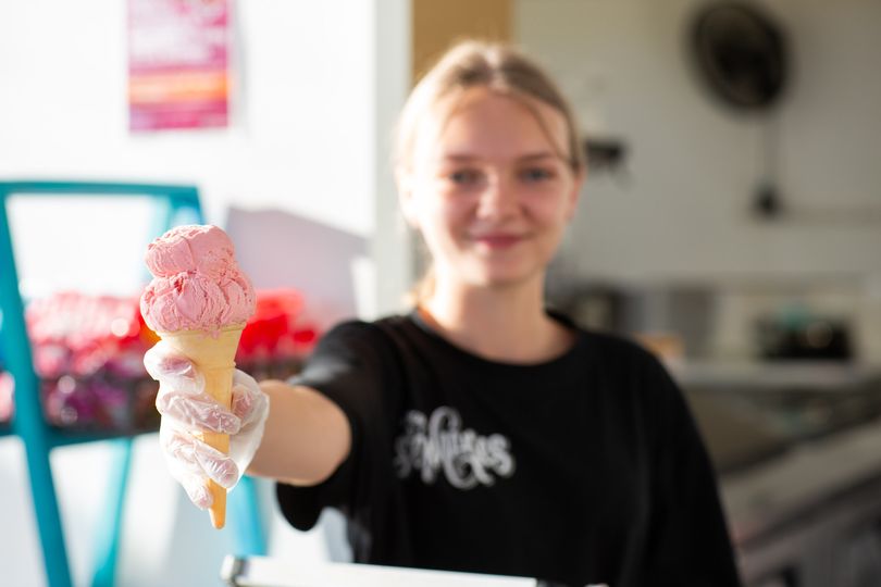 Ice cream from Breakfast at Stephanies