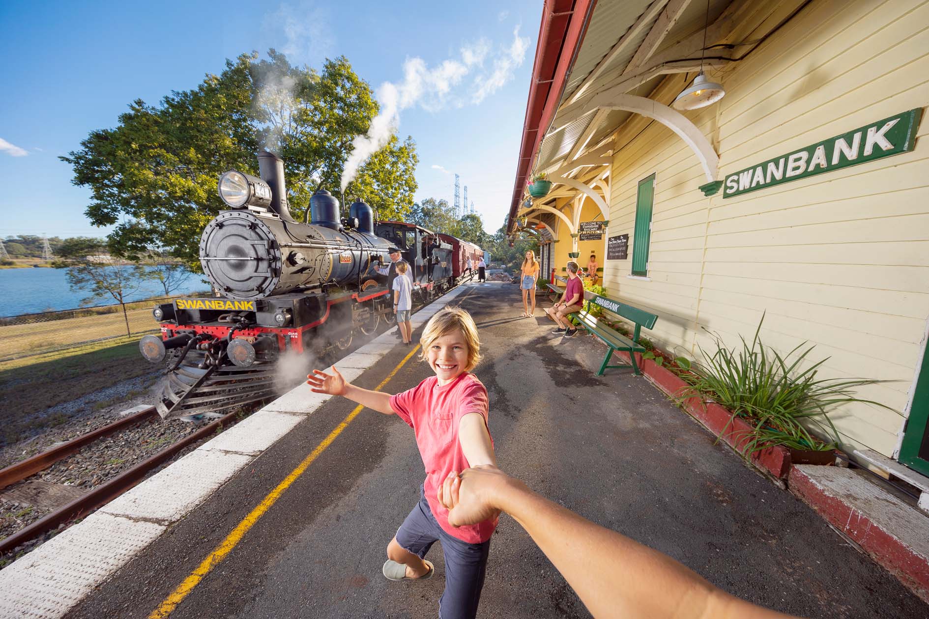 Queensland Pioneer Steam Railway steam train