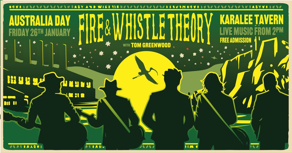 Fire and Whistle Theory will perform at Karalee Tavern on Australia Day 2024