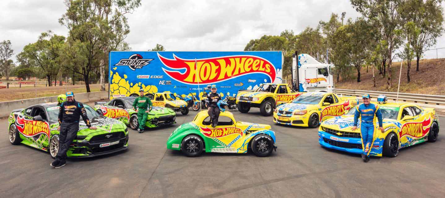 The Hot Wheels stunt team will be at the 150th Ipswich Show