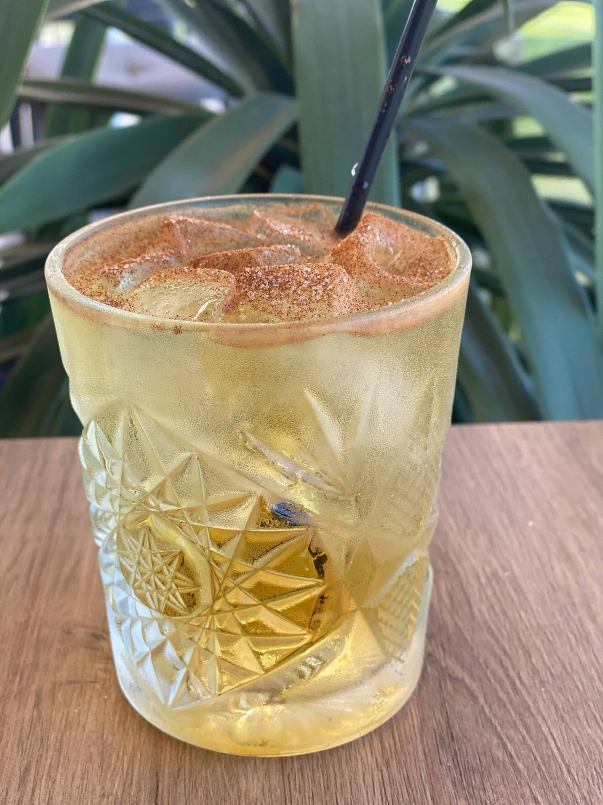 Apple crumble cocktail at Brothers Leagues Club available in June