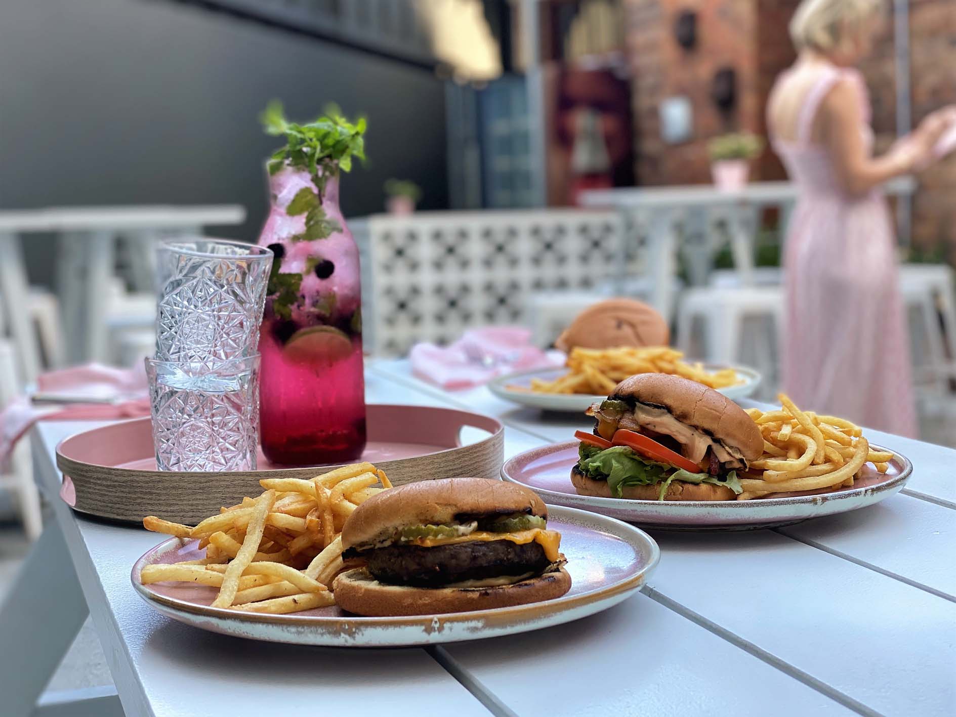 Bakehouse Steakhouse Wagyu cheeseburger