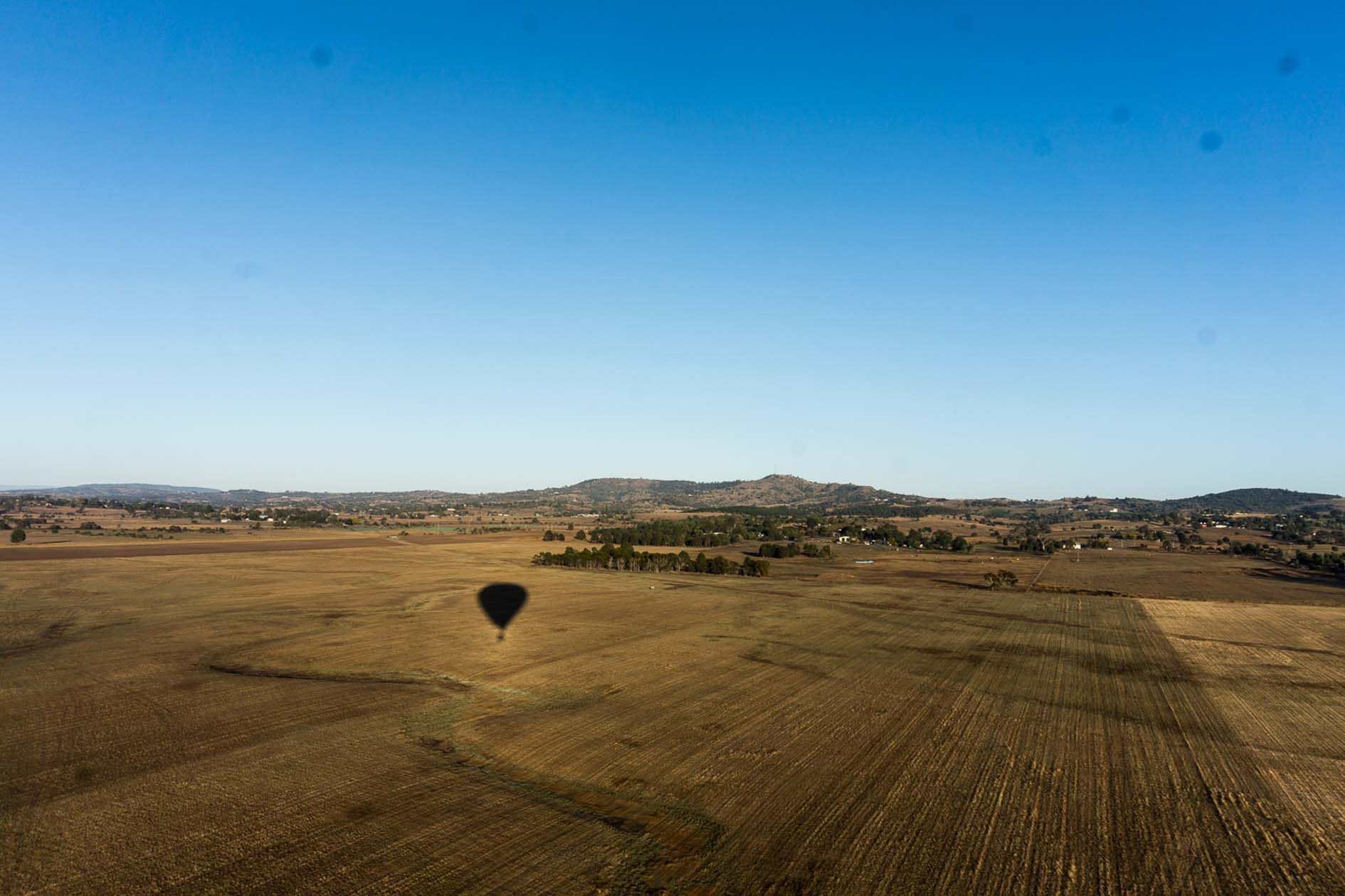 Balloon shadow, Floating Images Hot Air Balloon Flights