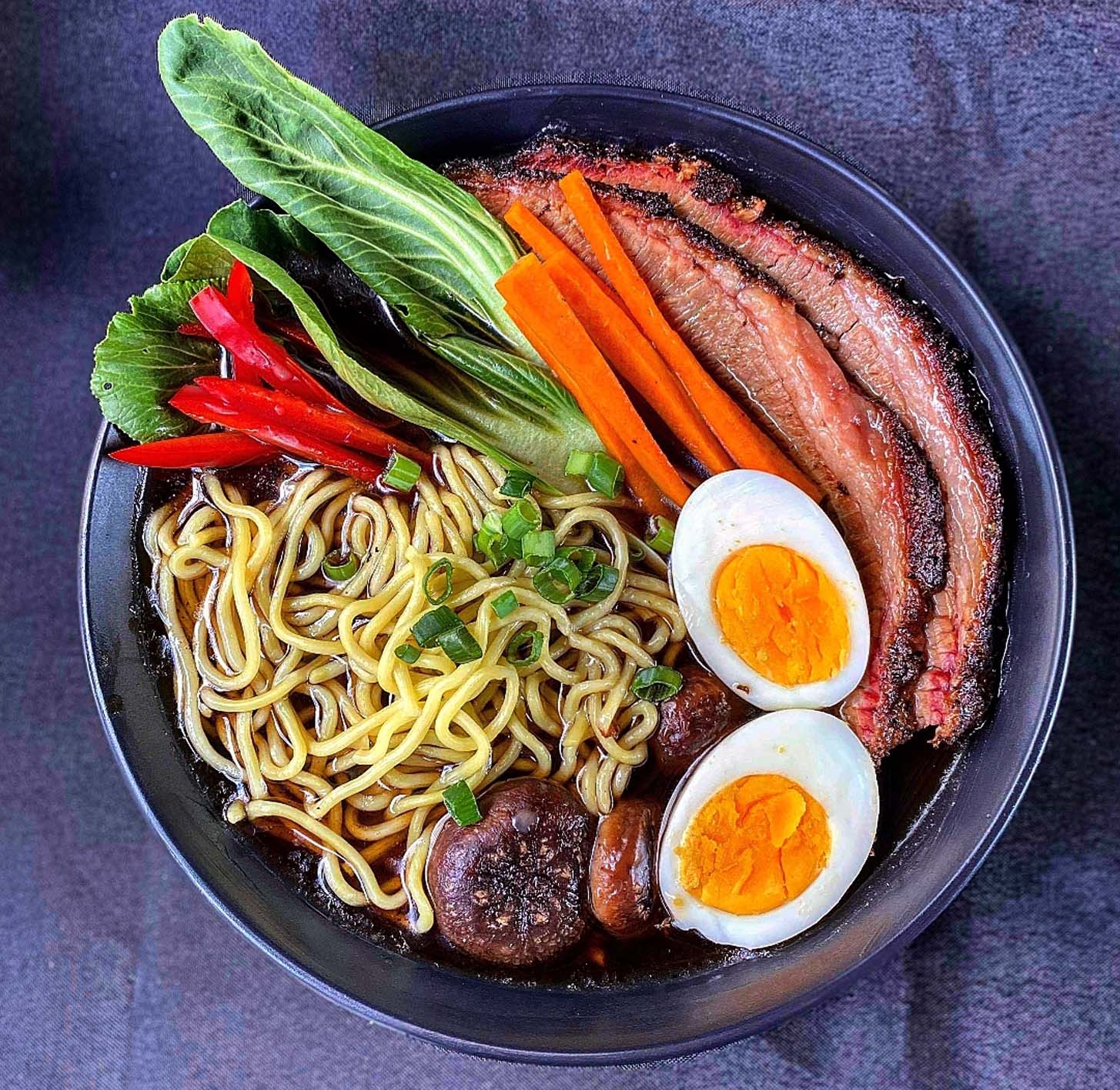 Brisket Ramen Noodle Soup
