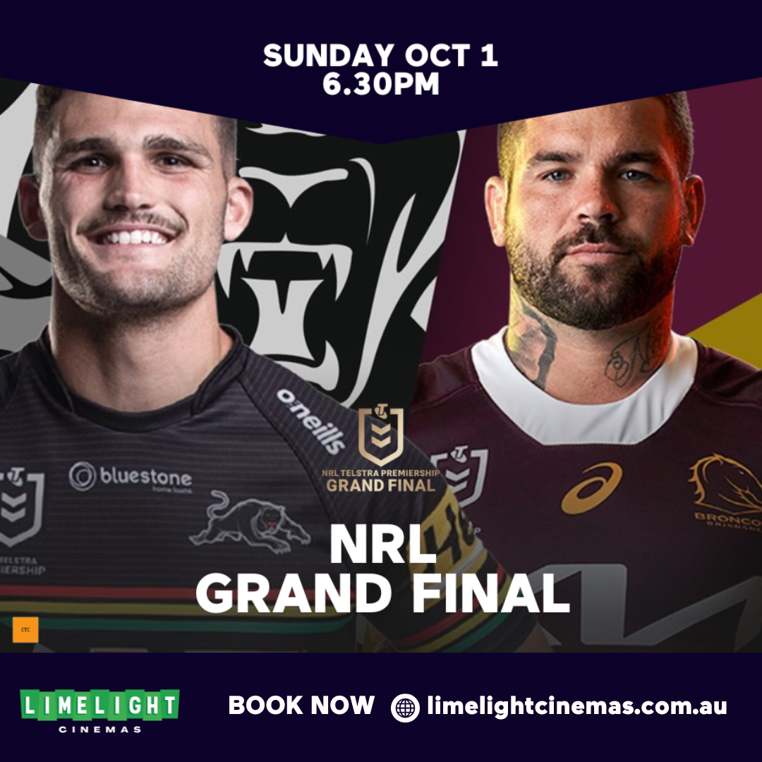 Limelight are showing the NRL grand final on the big screen