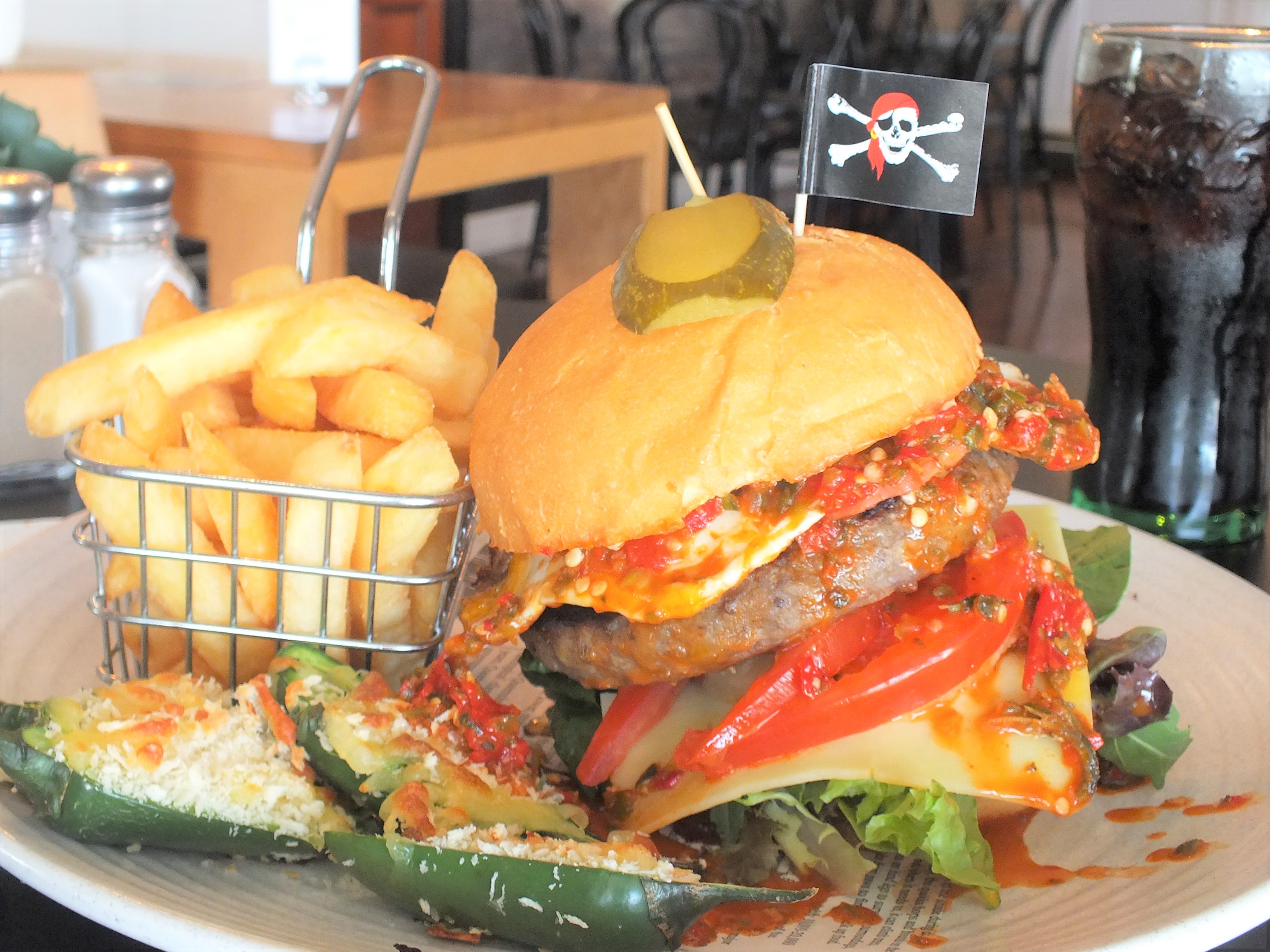 The Afterburner Burger The Afterburner Burger
