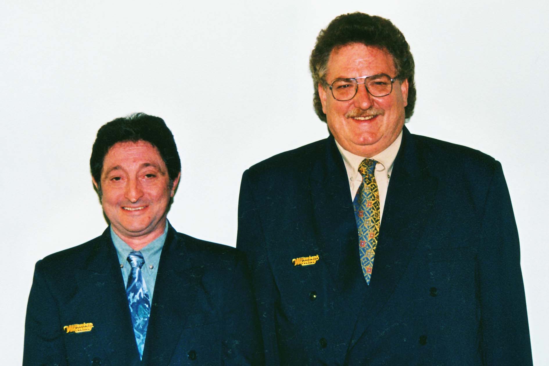 Denis Syrimis and John Winterburn two of the founding board members.