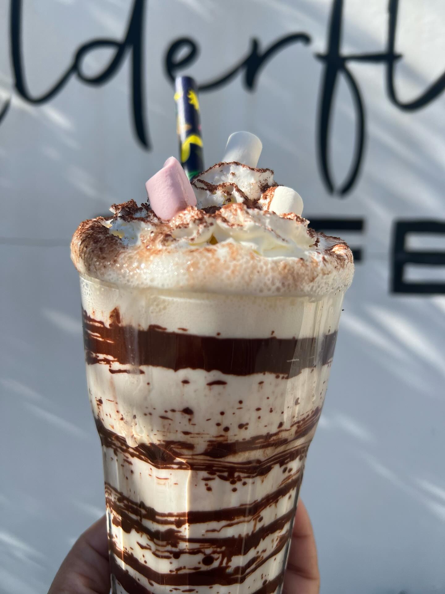 Elderflower Cafe – White chocolate milkshake