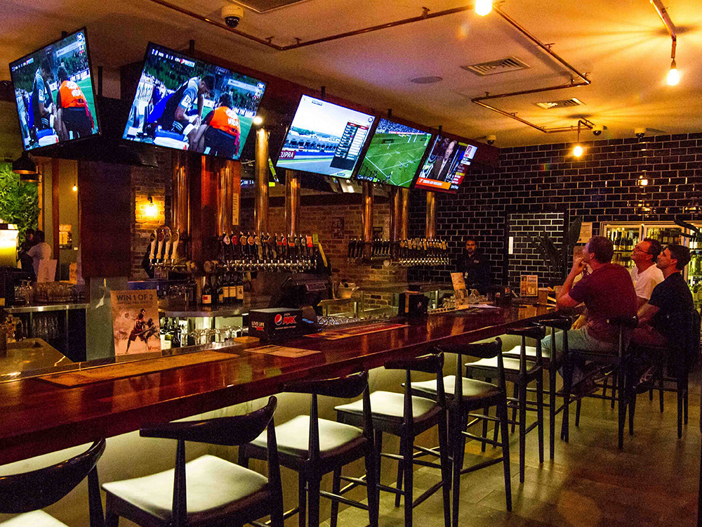 Tap'd Bar at Ipswich's Prince Alfred Hotel.