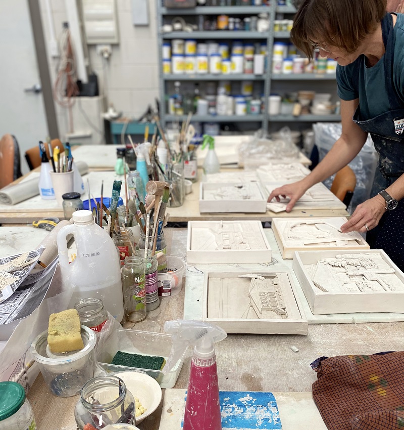 Intricate Ipswich homes built in ceramics Discover Ipswich