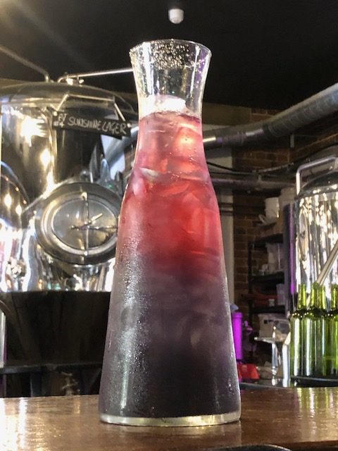 Purple rain cocktail share jug