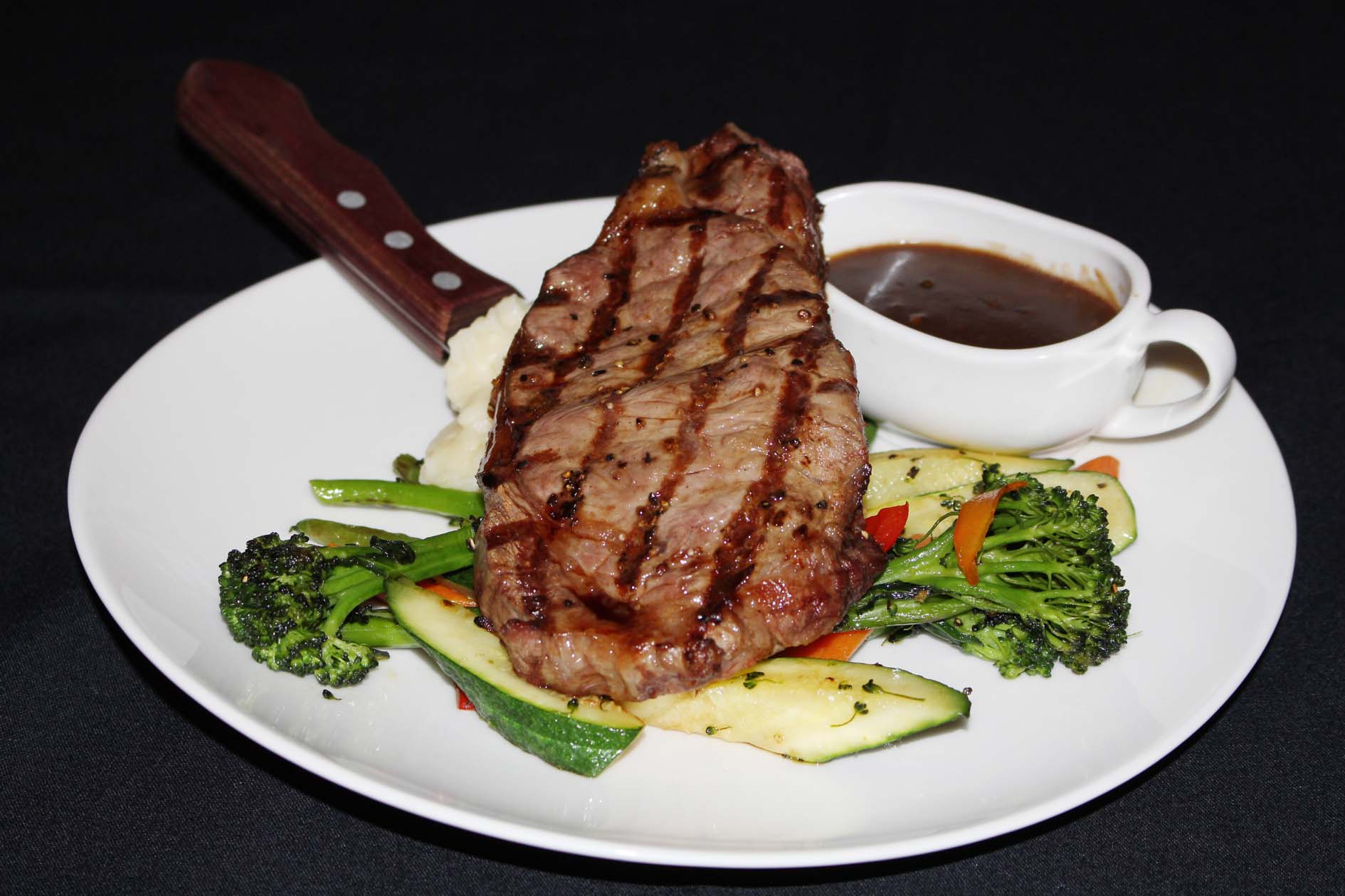 Medium-rare Char Grill rib fillet Medium-rare Char Grill rib fillet