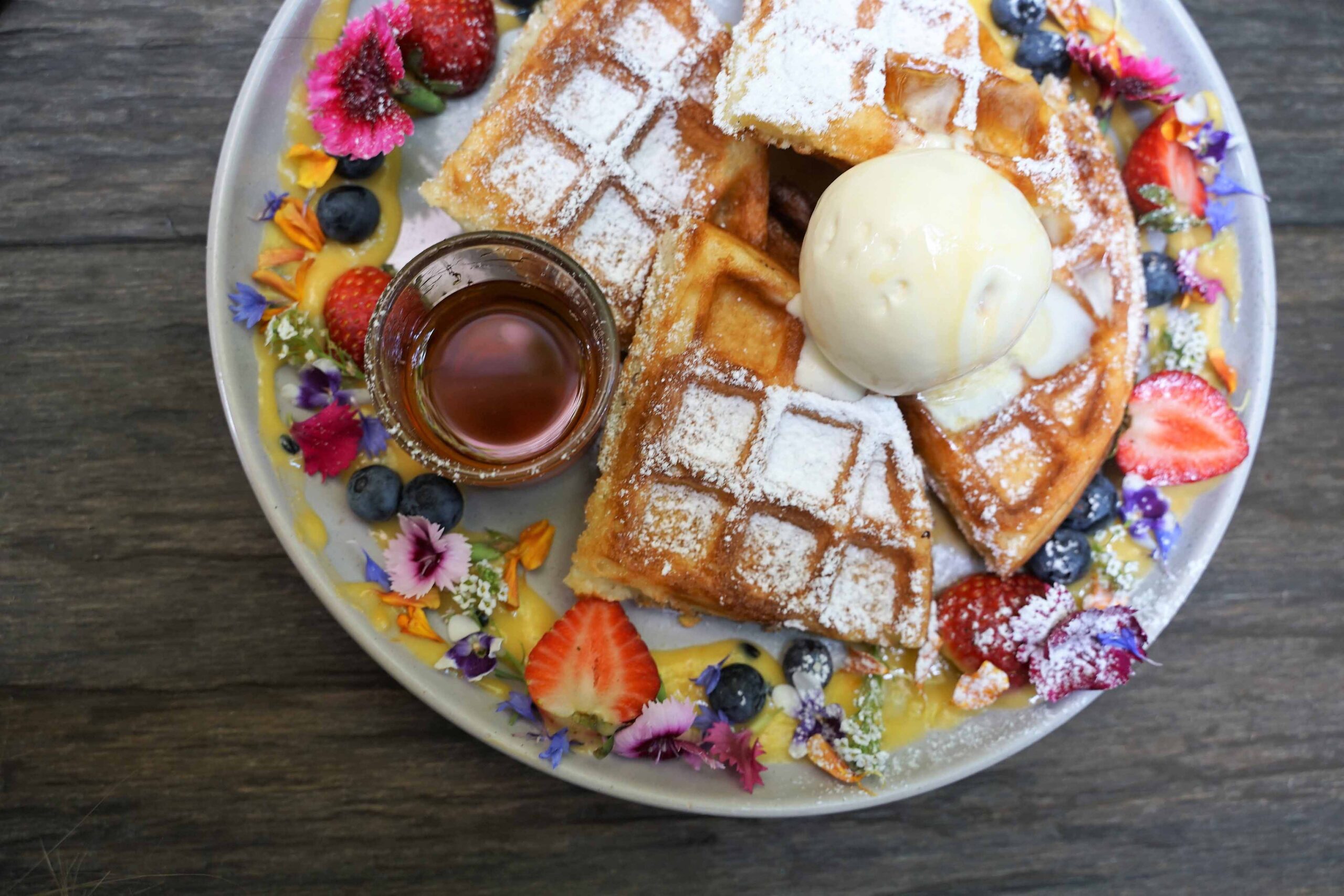 Rafter and Rose waffles