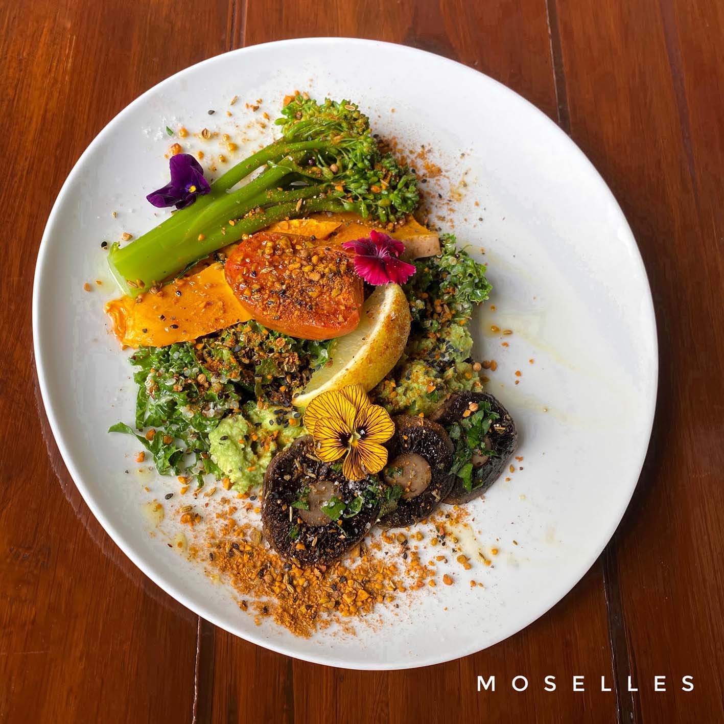Moselles vegan dish Moselles vegan dish