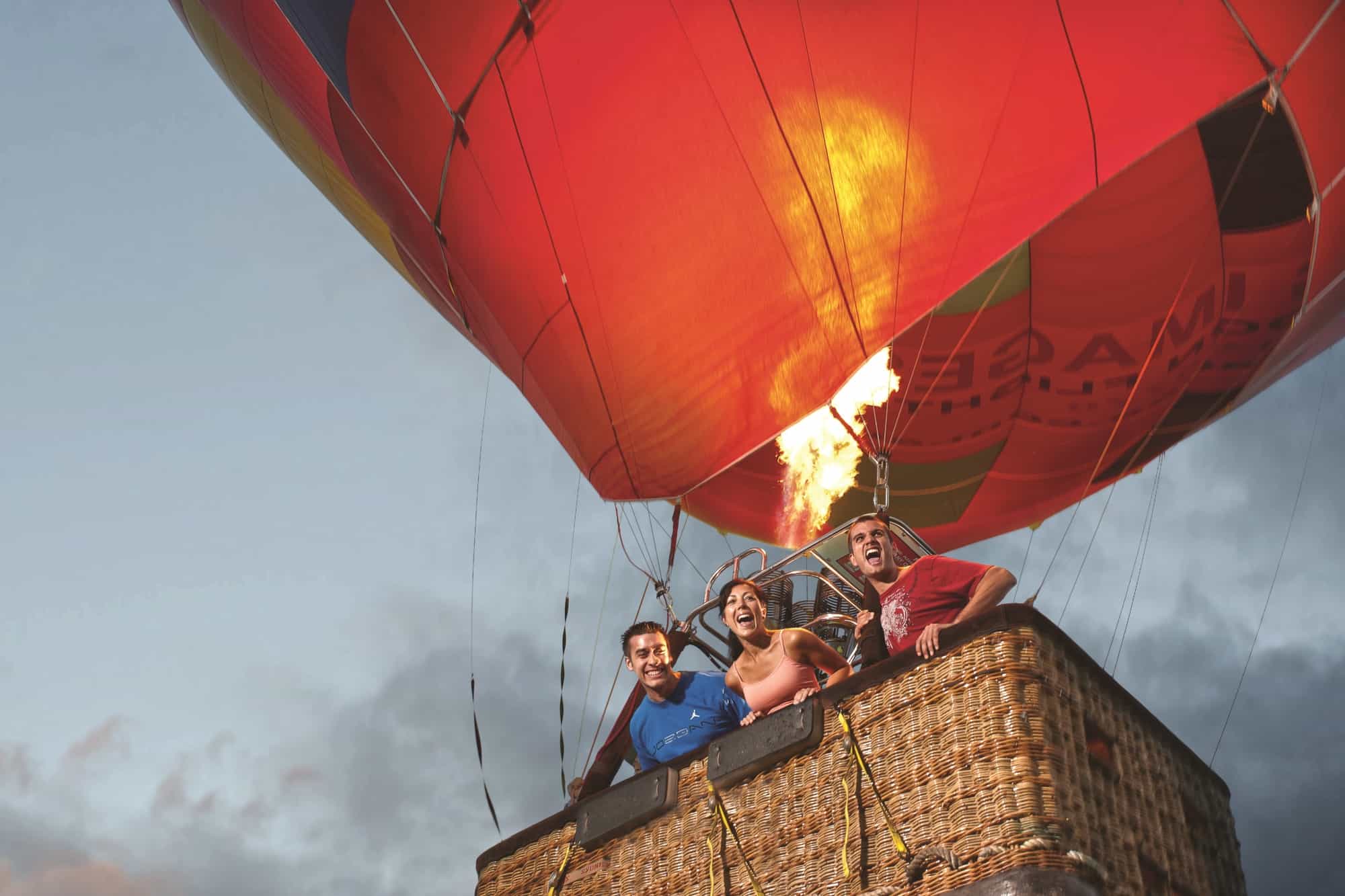 Floating Images Hot Air Balloon Flights