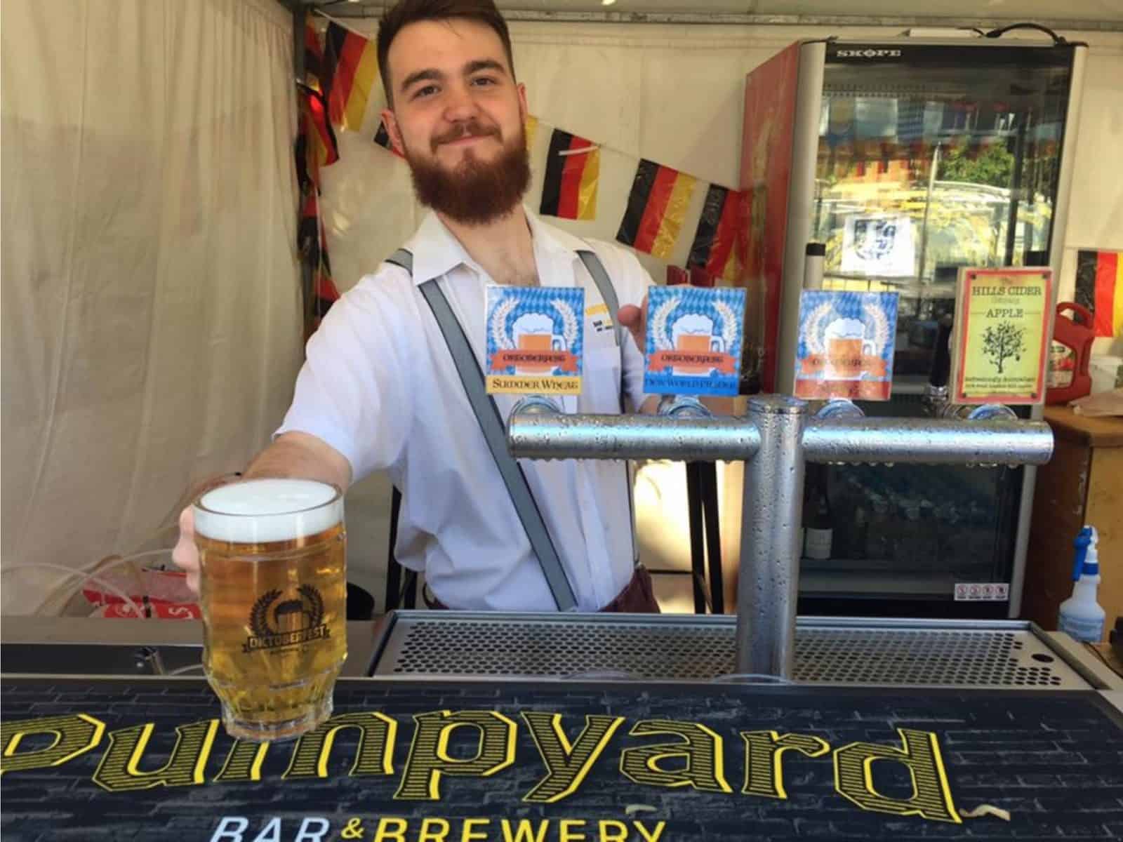 Ipswich Oktoberfest 2017 at the 4 Hearts Brewing Pumpyard Bar and Brewery Ipswich Oktoberfest 2017 at the 4 Hearts Brewing Pumpyard Bar and Brewery