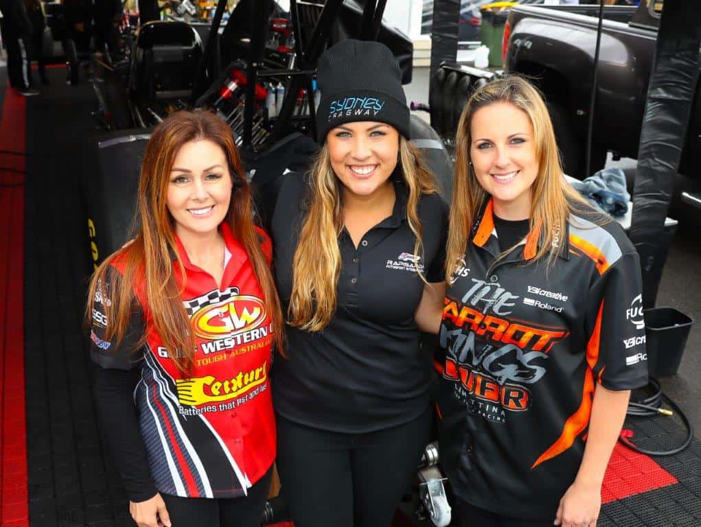 Rachelle Splatt, Ashley Sanford , Kelly Bettes all will be fighting for number 1 in Top Fuel