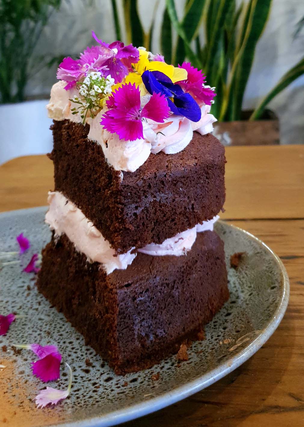 Rafter and Rose chocolate cake