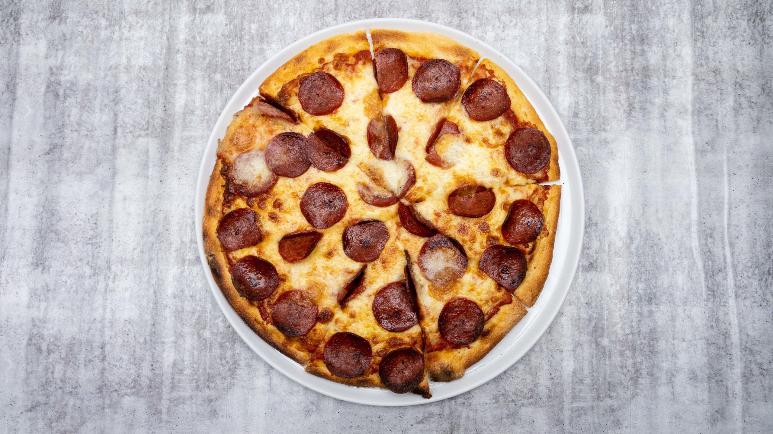 The Sourdough Crust Co Pepperoni pizza