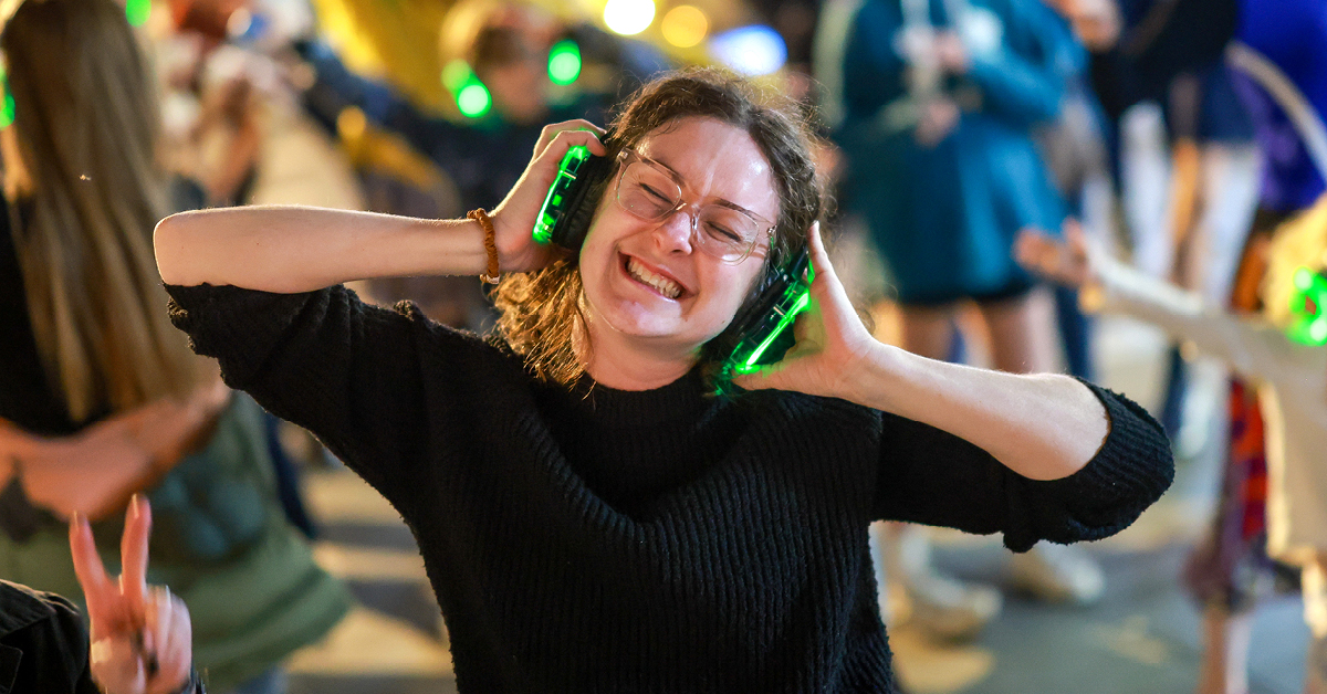 Silent Disco during Spark Silent Disco during Spark