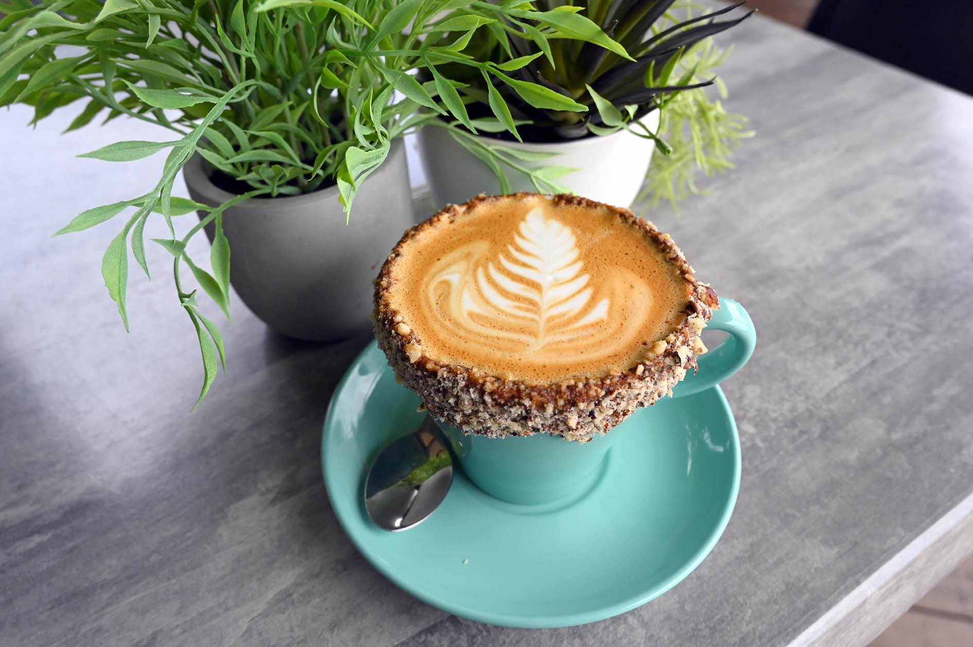 Kafe Kalina Nutella latte Kafe Kalina Nutella latte