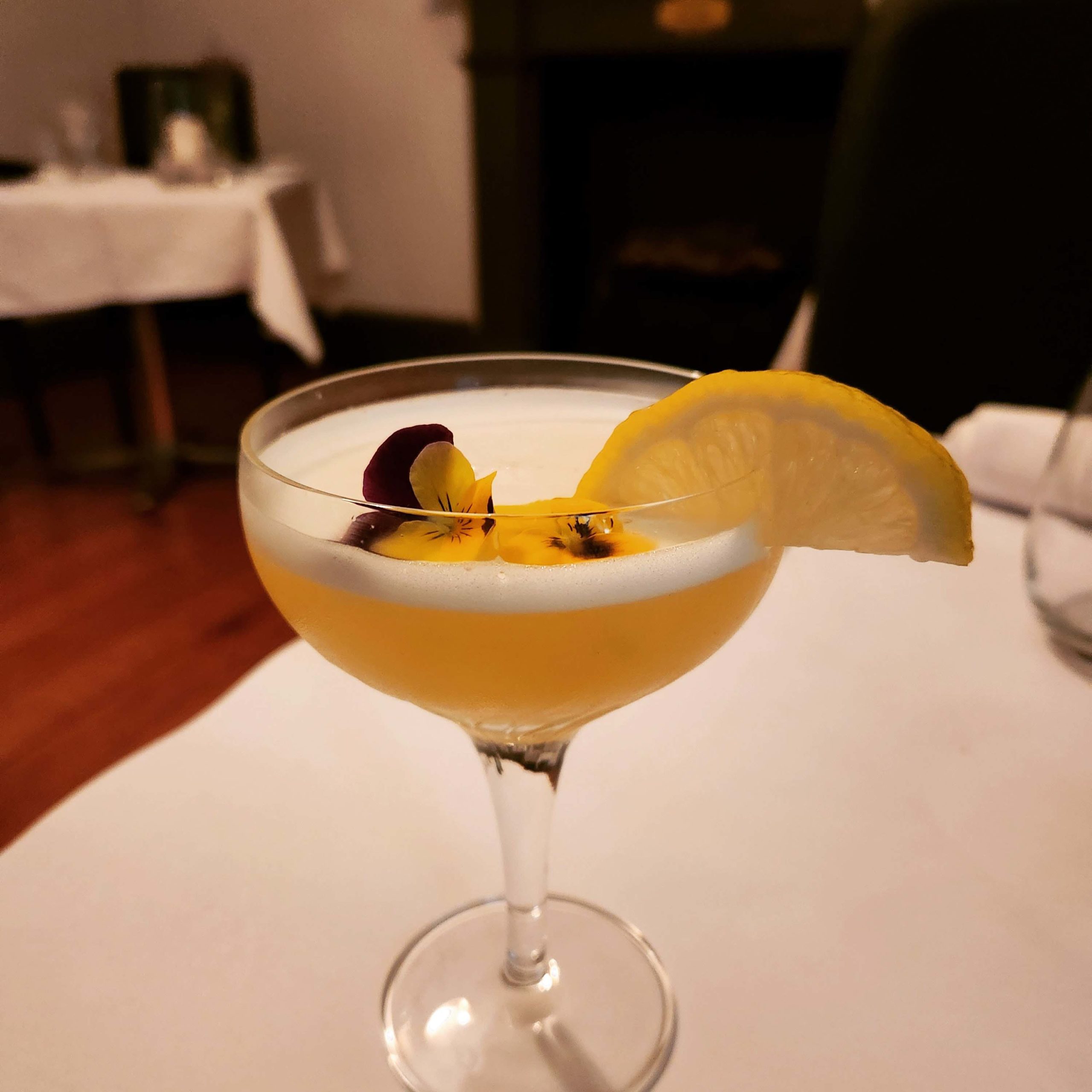 The Cottage lemon meringue pie cocktail