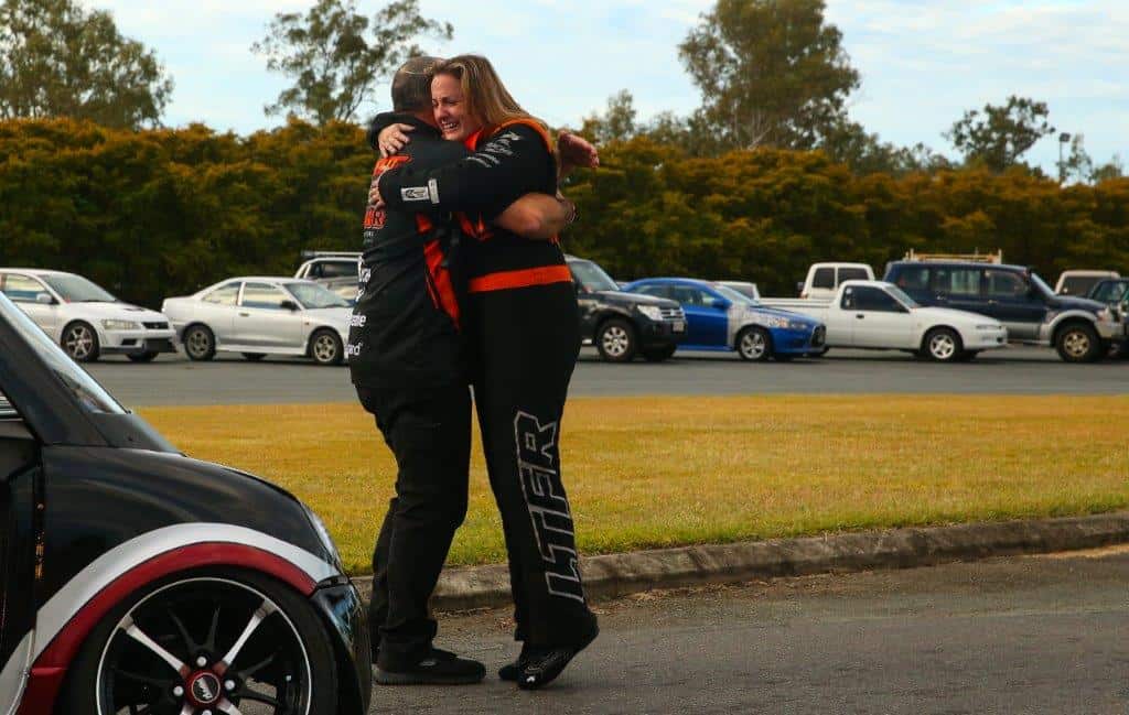 The Highs 2 – Kelly Bettes becomes the first Female to win a Top Fuel Championship ever in Australia with team owner Phil Lamittina The Highs 2 – Kelly Bettes becomes the first Female to win a Top Fuel Championship ever in Australia with team owner Phil Lamittina