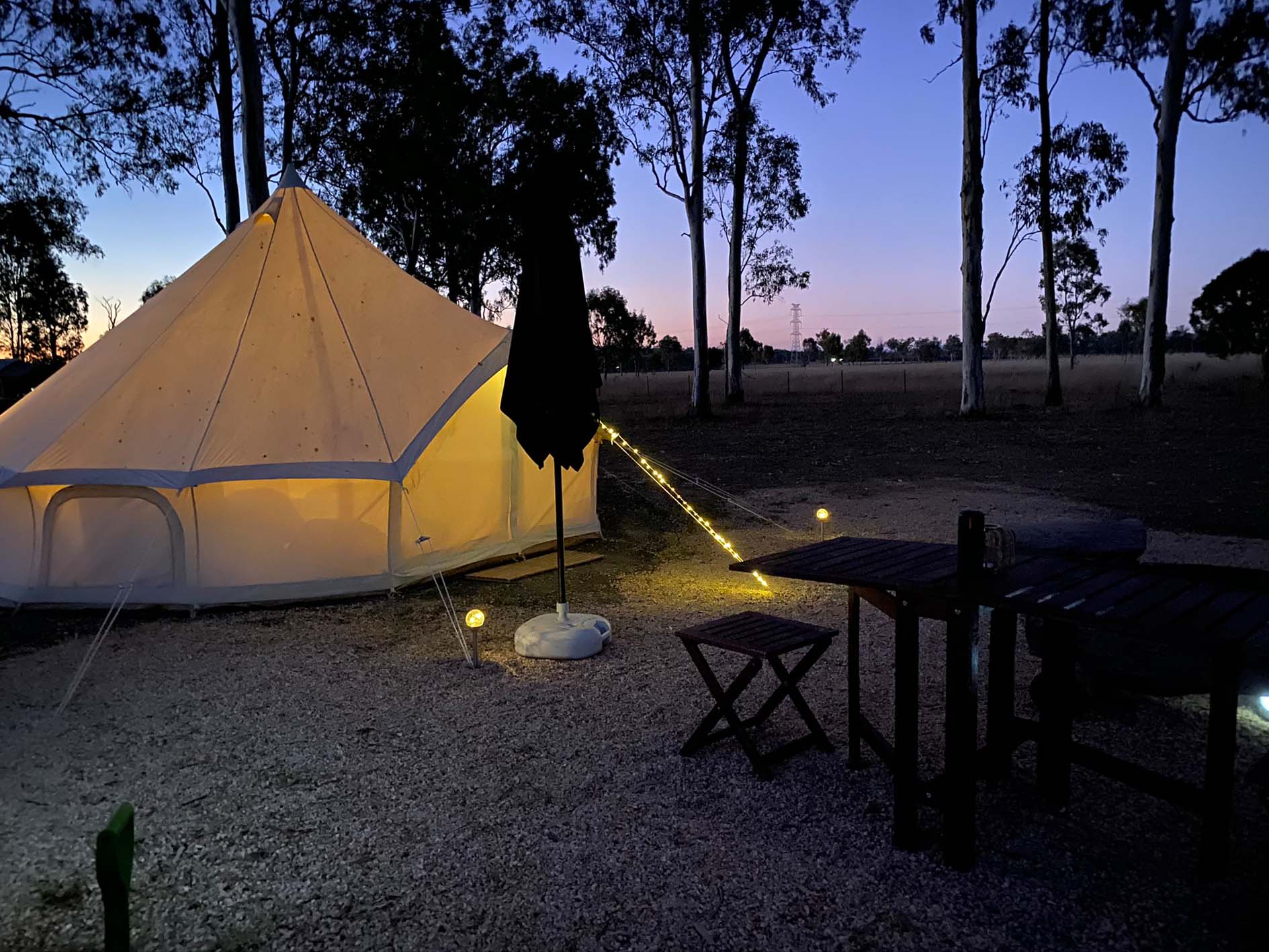 Keira Farm's new glamping option The Lodge