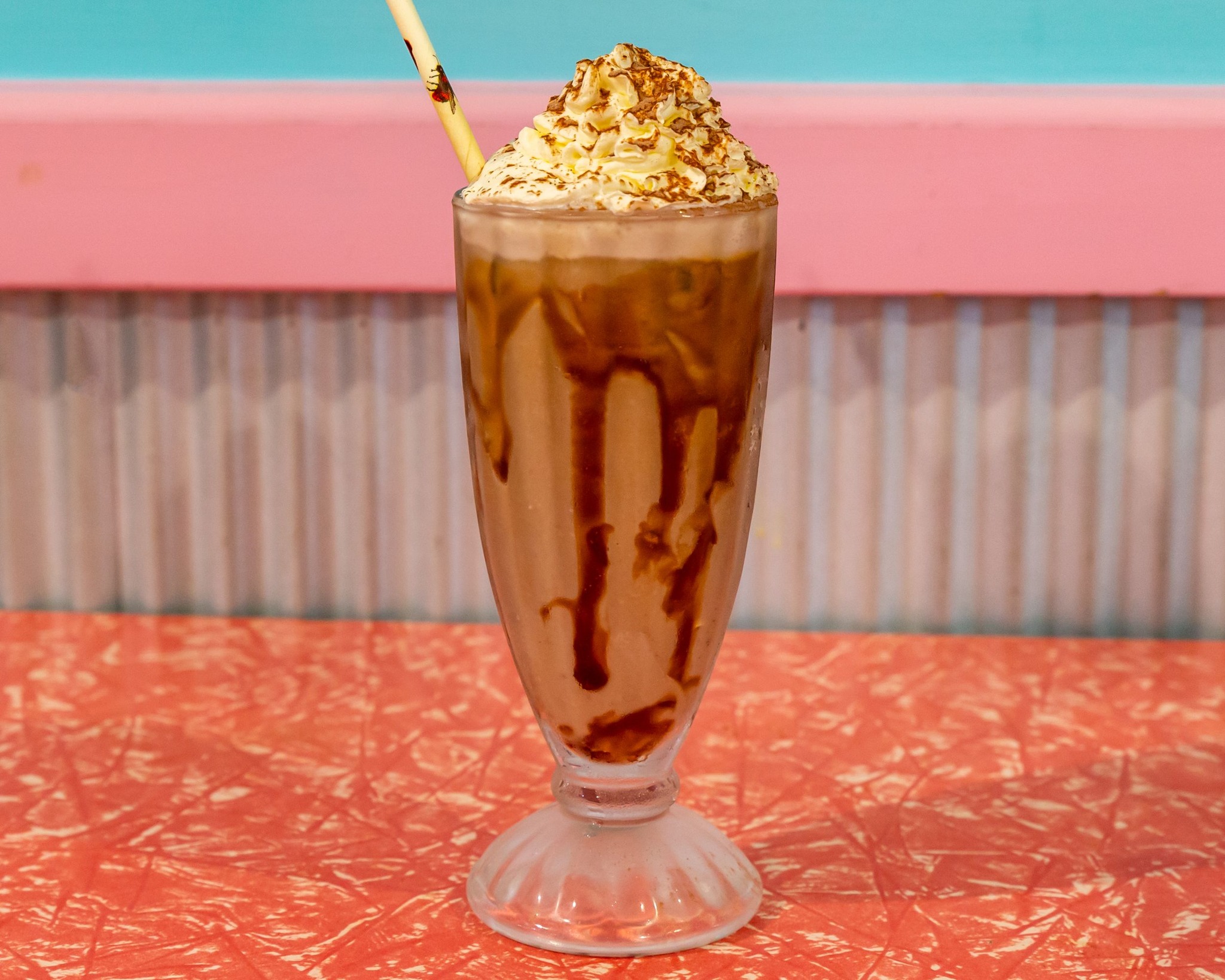 The Retro Diner milkshake