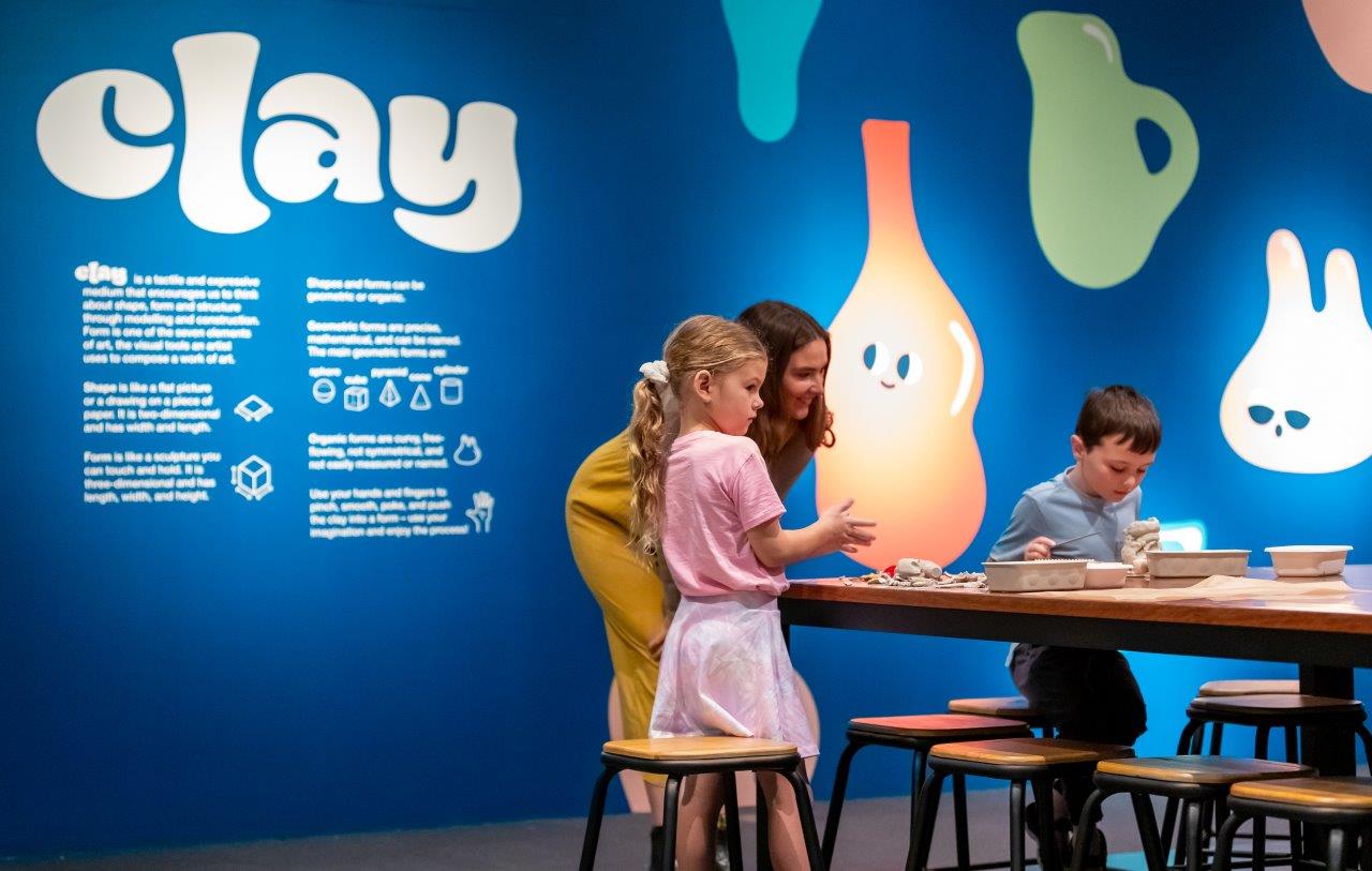 Clay is a new interactive exhibition at the Ipswich Art Gallery