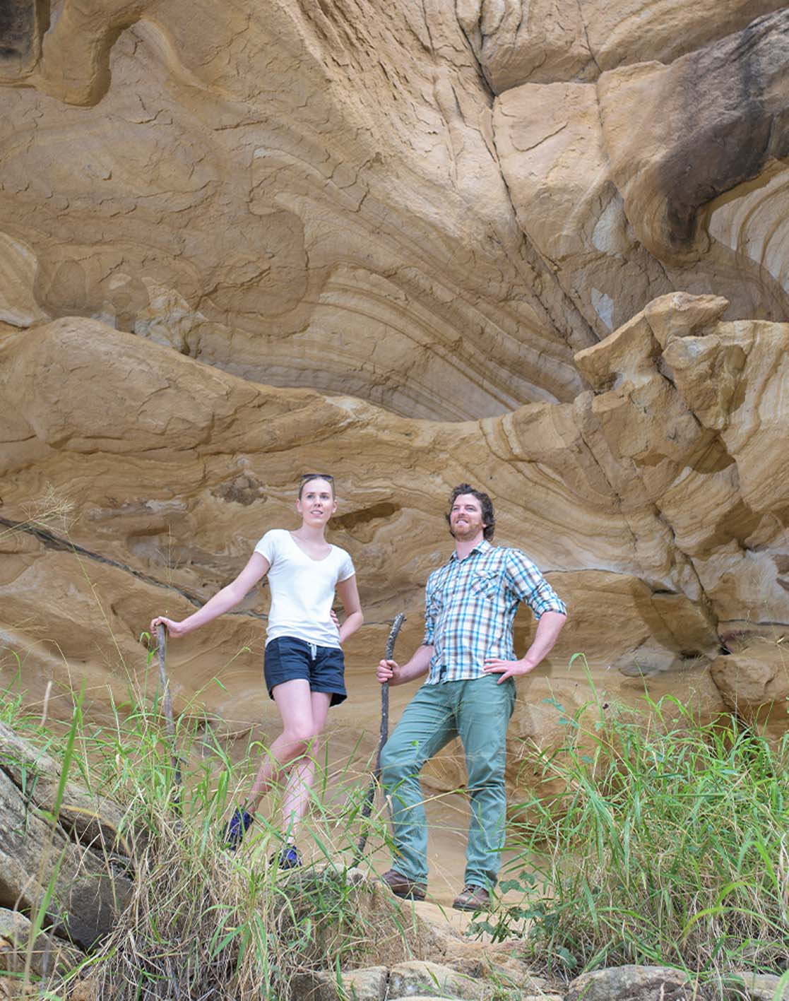 A couple at White Rock in recent years.