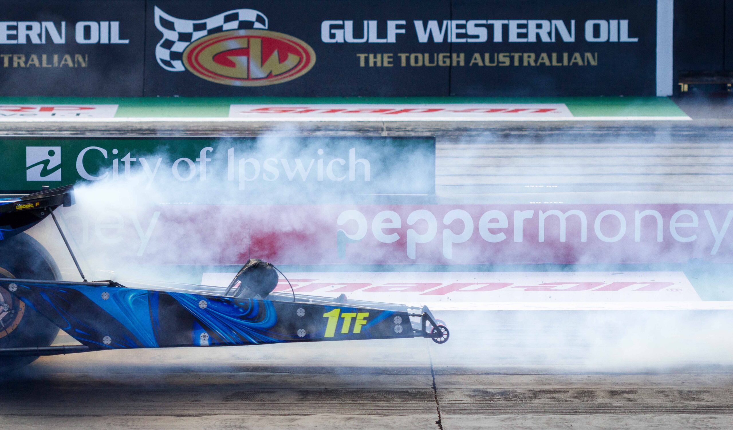 A top fueler from the 2021 Winternationals