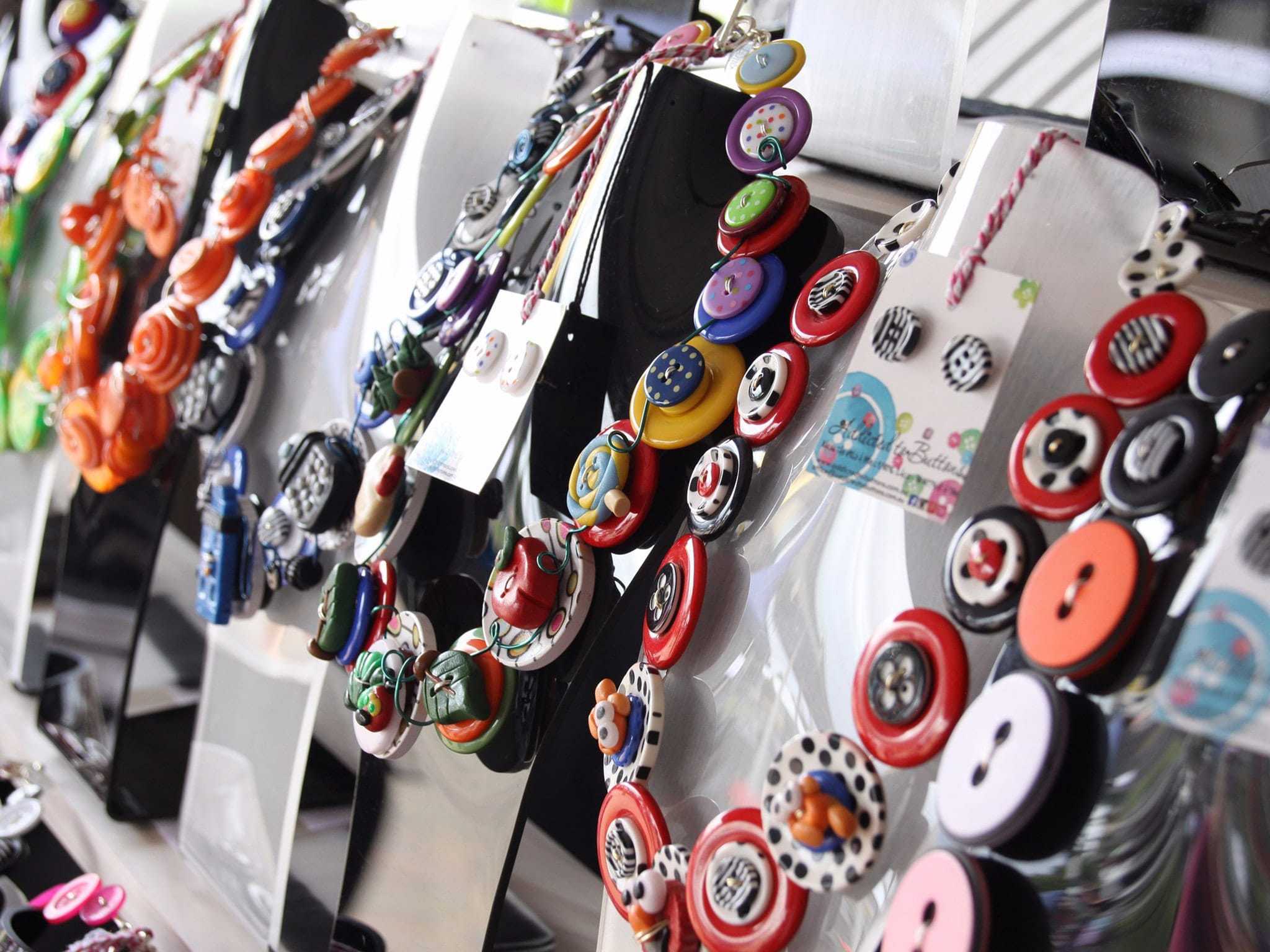 Addicted to Buttons are a regular stallholder at their monthly market in Ipswich.