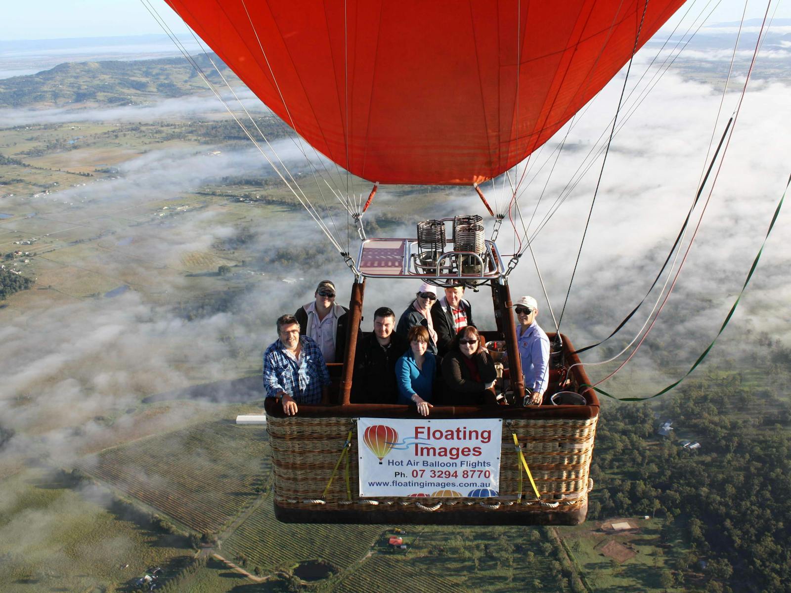 brisbane hot air balloon rides