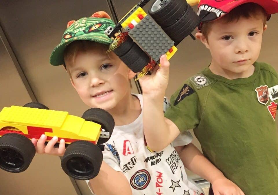 Build a Lego car and race it too at Ipswich Art Gallery