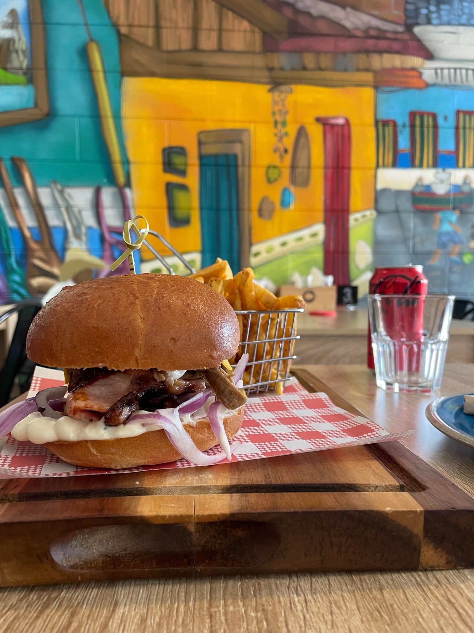 La Parrilla's bacon brisket burger