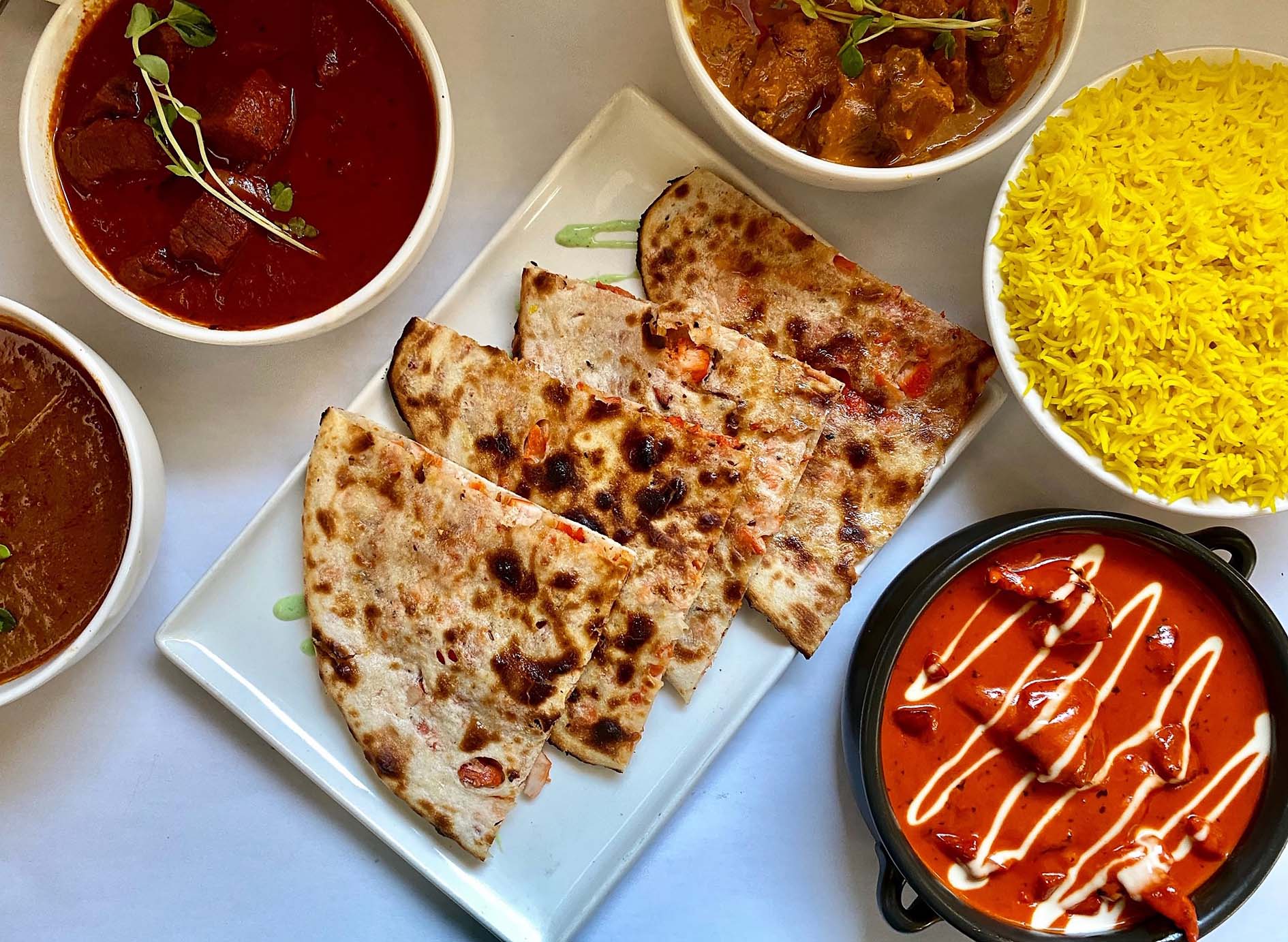 Memories of India banquet with butter chicken Memories of India banquet with butter chicken