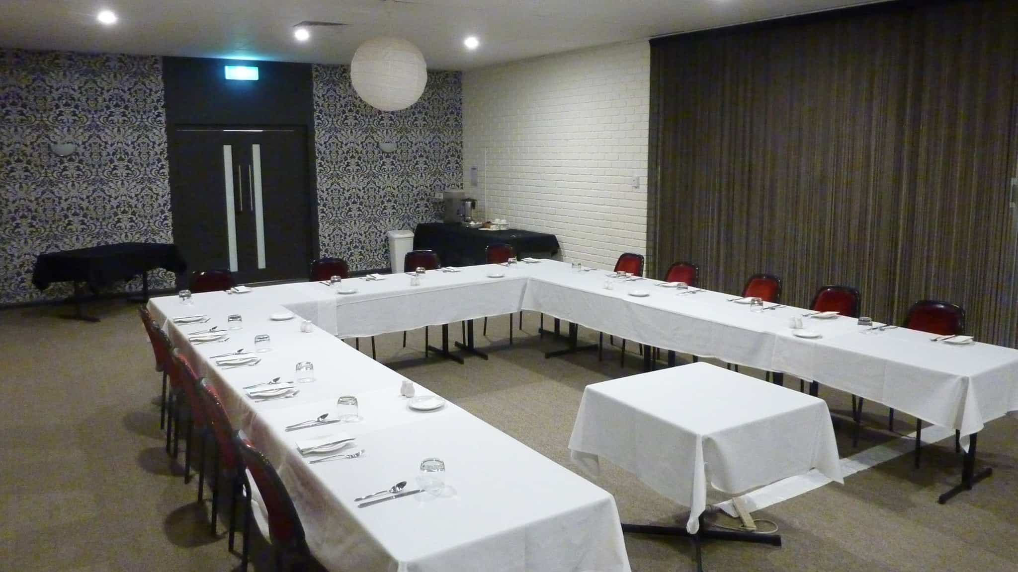 Three function rooms available
