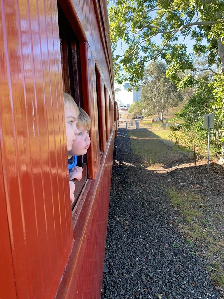 QPSR train rides are a hit with the little ones! QPSR train rides are a hit with the little ones!