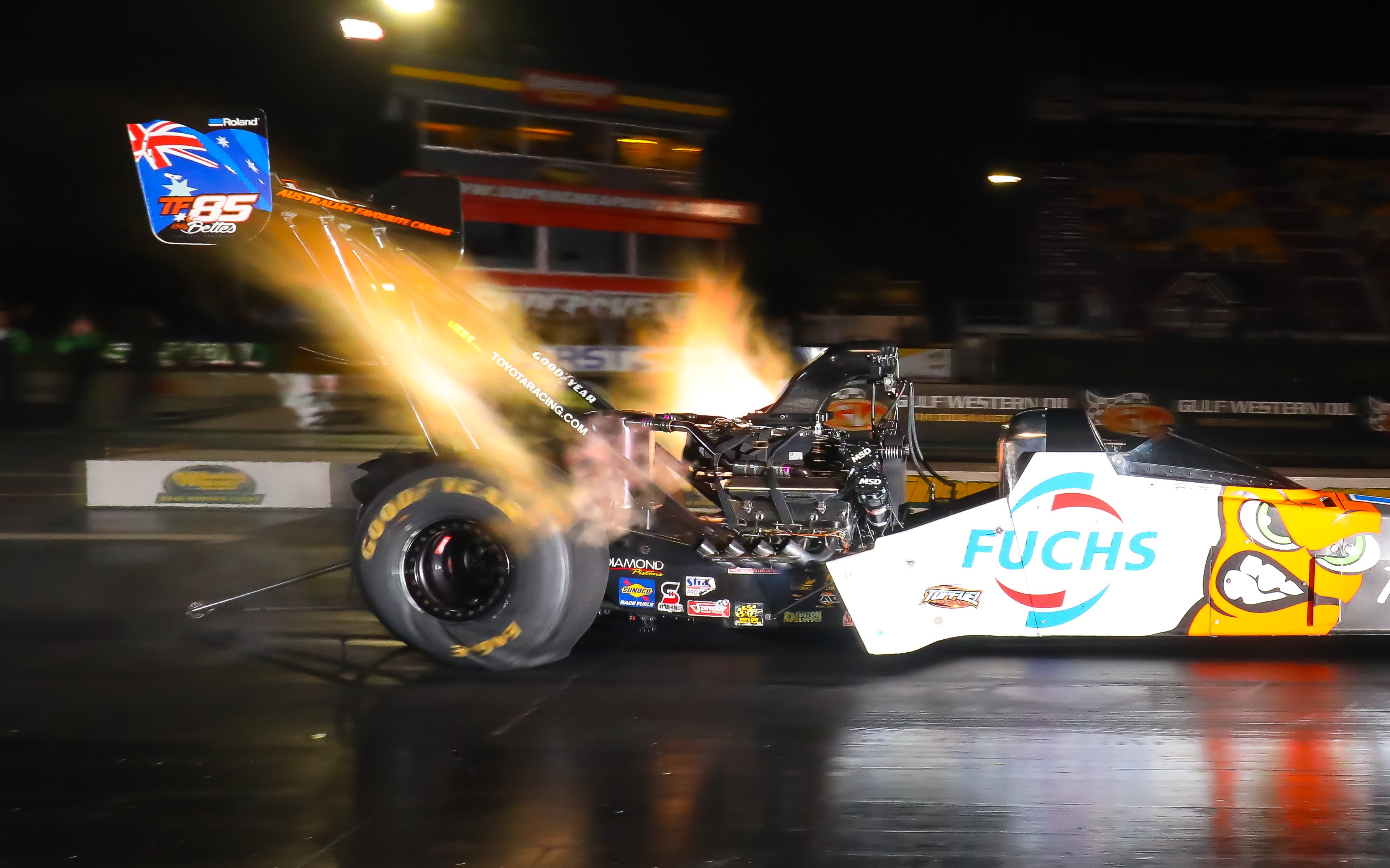 Kelly Bettes was the first ever female to take home the Top Fuel Championship Kelly Bettes was the first ever female to take home the Top Fuel Championship